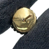Secondhand Gucci Gold Plated Resin and Rhinestones Interlocking G Single Push Back Earring