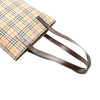 Secondhand Burberry Haymarket Check Canvas Tote