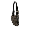 Fendi Zucchino Canvas Oyster Shoulder Bag Secondhand
