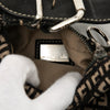 Fendi Zucchino Canvas Oyster Shoulder Bag Secondhand