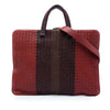 Bottega Veneta Nappa Intrecciato Club Fume Briefcase Secondhand
