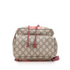 Gucci Small GG Supreme Blooms Single Buckle Backpack Secondhand