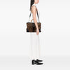 Gucci Large Pony Hair Leopard Print Bamboo Shopper Tote Secondhand