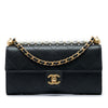 Chanel Quilted Goatskin Chic Pearls Clutch with Chain Secondhand