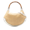 Gucci Raffia Peggy Bamboo Hobo Secondhand