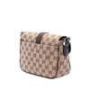 Gucci GG Canvas Web Buckle Flap Crossbody Secondhand