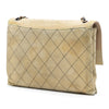 Chanel Quilted Suede Retro Label Flap Secondhand