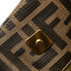 Secondhand Fendi Zucca Canvas Shoulder Bag