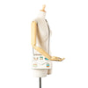 Prada Saffiano Cuir Monochrome Robot Patches Envelope Chain Flap Secondhand