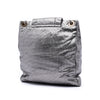Chanel Perforated Crackled Metallic Calfskin Drill Tote Secondhand
