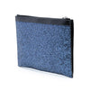 Saint Laurent Glittered Leather Zipped Tablet Pouch Secondhand