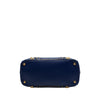 Prada Saffiano Turnlock Double Zip Studded Tote Secondhand