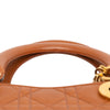Dior Large Ultra Matte Calfskin Cannage Embossed Lady Dior Secondhand