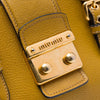 Miu Miu Goatskin Madras Satchel Secondhand