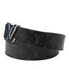 Louis Vuitton Monogram Eclipse LV Initiales Reversible Belt Secondhand