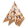 Hermès Les Folies du Ciel Silk Handkerchief Secondhand