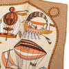 Hermès Les Folies du Ciel Silk Handkerchief Secondhand