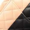 Chanel Mini Square Classic Bicolor Lambskin Single Flap Secondhand