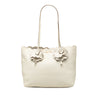 Miu Miu Leather Flower Tote Secondhand