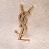Saint Laurent Medium Metallic Calfskin Monogram Kate Crossbody Secondhand