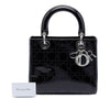 Dior Medium Patent Cannage Stitched Lady Dior Secondhand
