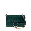 Chloé Small Suede and Calfskin Faye Crossbody Secondhand