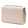 Saint Laurent Medium Croc Embossed Leather Monogram Kate Tassel Crossbody Secondhand