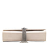 Saint Laurent Medium Croc Embossed Leather Monogram Kate Tassel Crossbody Secondhand