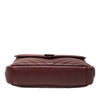 Saint Laurent Medium Chevron Sheepskin Monogram College Satchel Secondhand