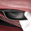 Saint Laurent Medium Chevron Sheepskin Monogram College Satchel Secondhand