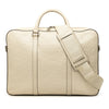 Gucci GG Embossed Perforated Calfskin Business Bag Secondhand