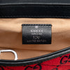 Gucci Super Mini GG Canvas Marmont Matelasse Flap Secondhand