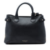 Burberry Medium Leather and House Check Banner Satchel Secondhand