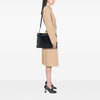 Burberry Medium Leather and House Check Banner Satchel Secondhand