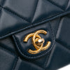 Secondhand Chanel Mini Square CC Quilted Lambskin Flap