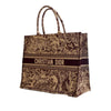 Dior Large Canvas Embroidered Dioriviera Toile De Jouy Book Tote Secondhand