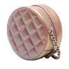 Chanel Quilted Iridescent Lambskin Round Clutch With Chain Secondhand
