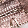 Dior Medium Metallic Patent Microcannage Lady Dior Secondhand