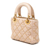 Dior Mini Lambskin Cannage Studded Supple Lady Dior Secondhand