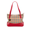 Burberry Haymarket Check Canvas Tote Secondhand