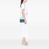 Fendi Mini Metallic Leather Selleria Baguette Satchel Secondhand