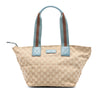 Gucci GG Canvas Web Tote Secondhand