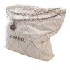 Chanel Small Quilted Shiny Calfskin 22 Handbag Secondhand