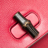 Gucci Medium Leather Bamboo Daily Satchel Secondhand