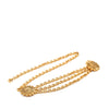 Secondhand Chanel CC Gold Plated Sun Medallion Triple Chain Belt