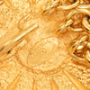 Secondhand Chanel CC Gold Plated Sun Medallion Triple Chain Belt