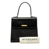 Burberry Leather Top Handle Bag Secondhand