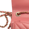 Chanel Mini Chevron Lambskin Trendy CC Chain Wallet Secondhand