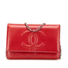 Chanel CC Calfskin Wallet On Chain Secondhand