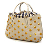 Fendi Medium Studded Calfskin B Fab Satchel Secondhand